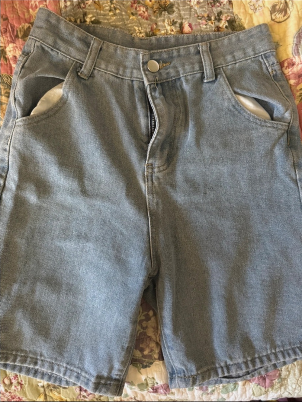 blue jorts